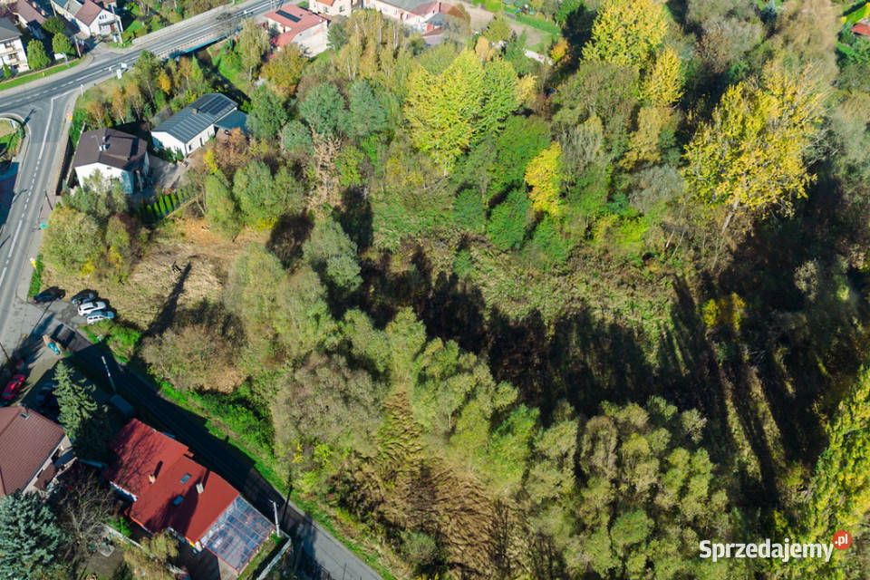 Słomniki działka budowlana z mediami 1977 ar