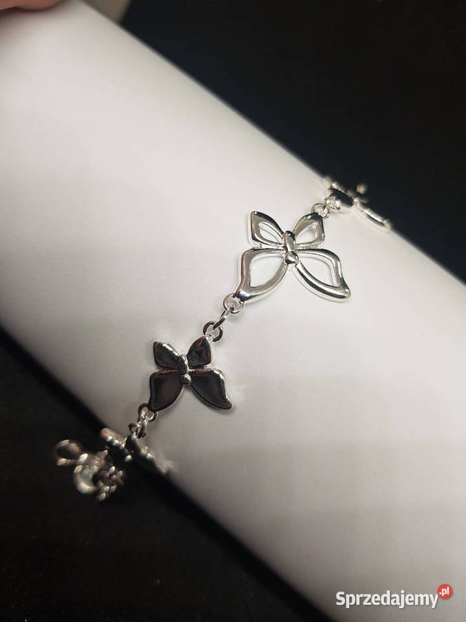 Bransoletka motyl srebro Bransoletki śląskie Jaworzno