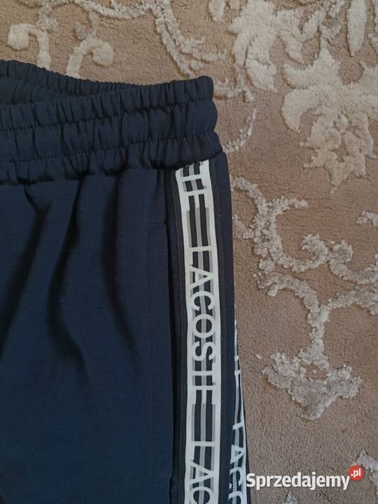 Spodnie dresowe Lacoste Regular Fit niebieski Białystok