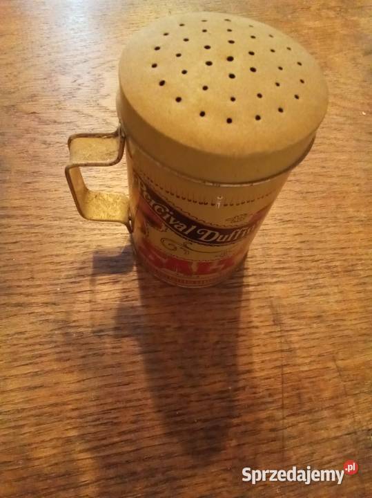 Metalowa solniczka wyprodukowana w Hongkongu mazowieckie Warszawa sprzedam