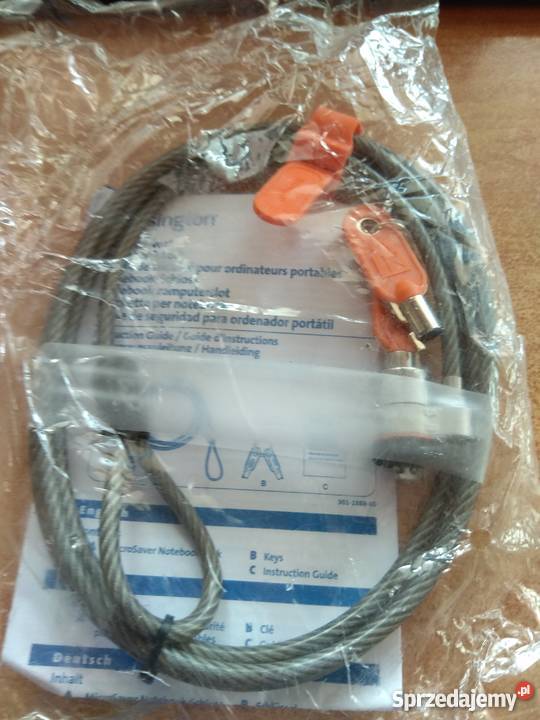 Linka zabezpieczająca przed kradzieżą laptopamon Kraków sprzedam