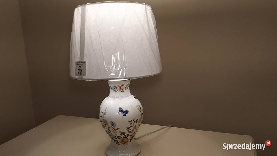 znawców Lampa z nowym kloszem Aynsley Garden Piła sprzedam