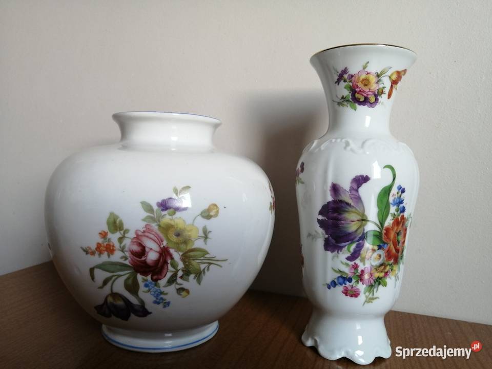 Porcelanowy wazon Baensch Lettin Lublin