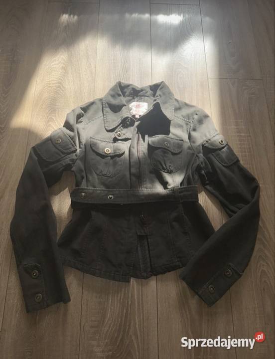 Kurtka kurtka utility cargo z paskiem Y2k grunge mazowieckie Warszawa sprzedam
