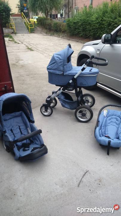 Wózek BabyActive Elipso Jeans 3w1 Bolesławiec