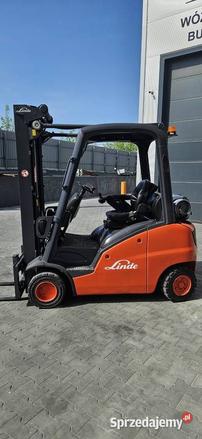 Wózek widłowy LINDE H18T01 z 2012r Maszt Triplex Linde mazowieckie Nowy Dwór Mazowiecki