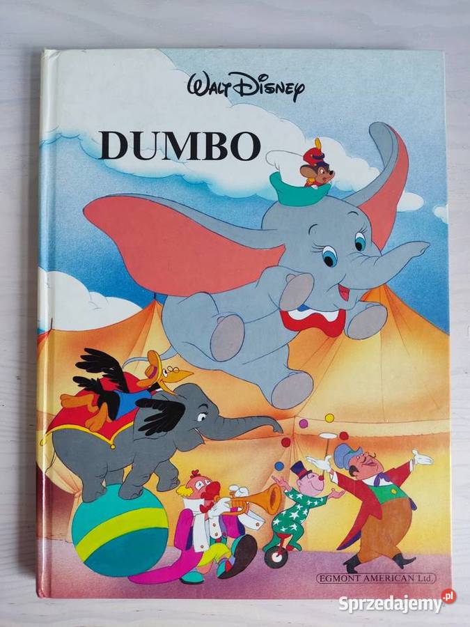 Książka bajka Dumbo Walt Disney Głuchołazy