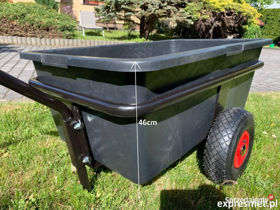 Taczka Przyczepka Wózek Ogrodowy Transportowy