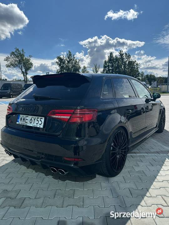 Audi S3 Audi S3 8V Sportback Facelift Pakiet skórzana tapicerka