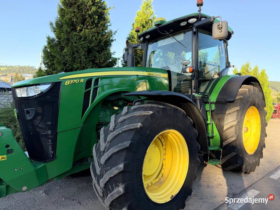 Ciągnik rolniczy John Deere 8370R skrzynia dolnośląskie