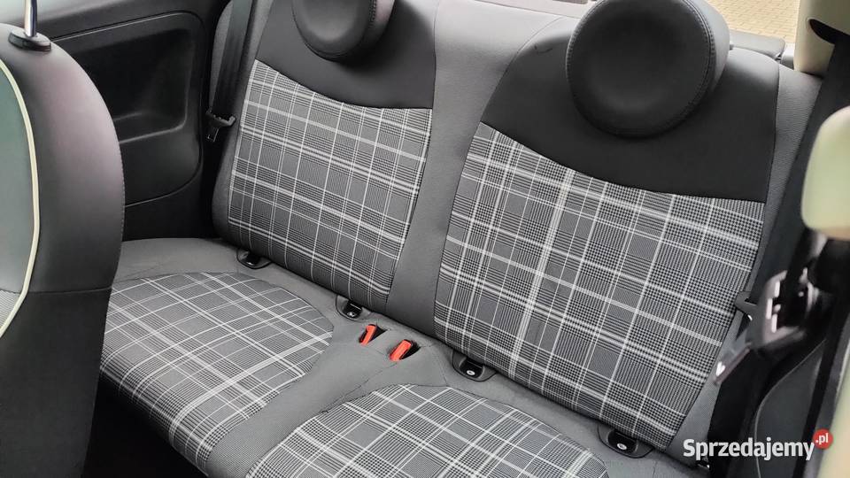 Fiat 500 12MPI 69 LPG czujniki park klimatronic 1200cm3 mazowieckie Siedlce