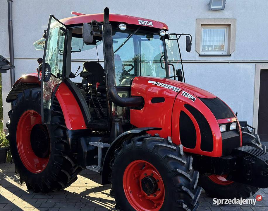 Ciągnik Zetor Forterra 125 2009r 1wł Krajowy łódzkie Łowicz sprzedam