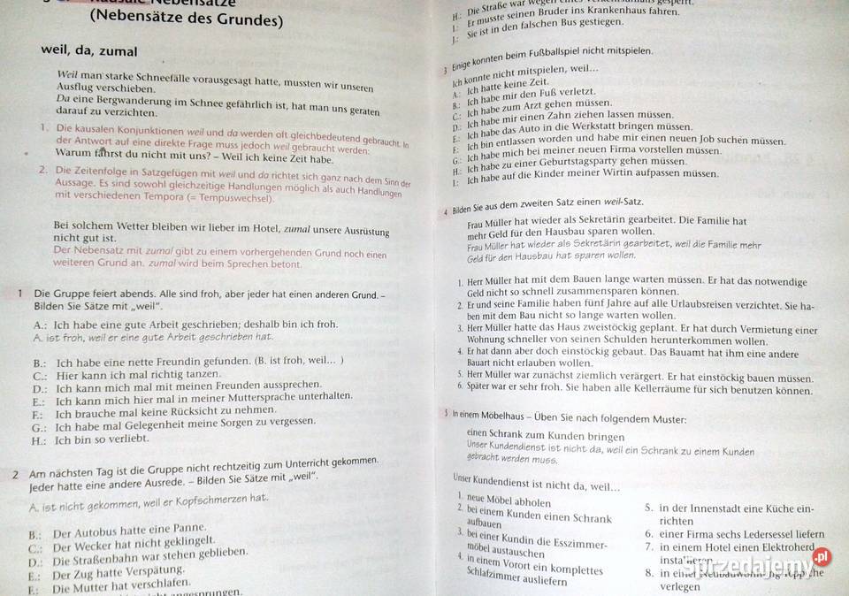 Lehr und bungsbuch der deutschen Grammatik sprzedam