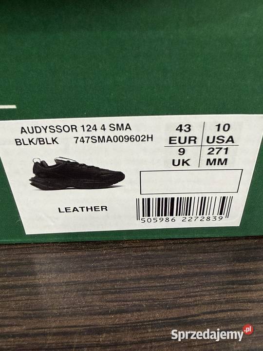ButySneakersy Lacoste Audyssor 124 4 SMA mazowieckie