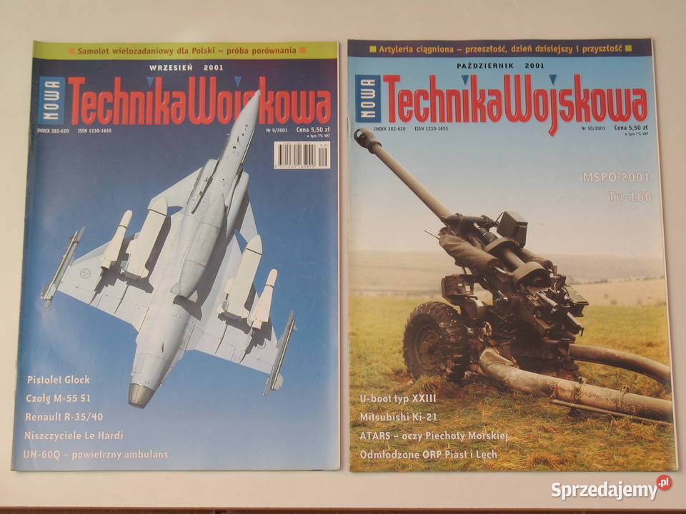 Technika Wojskowa kompletny rocznik 2001 Kraków