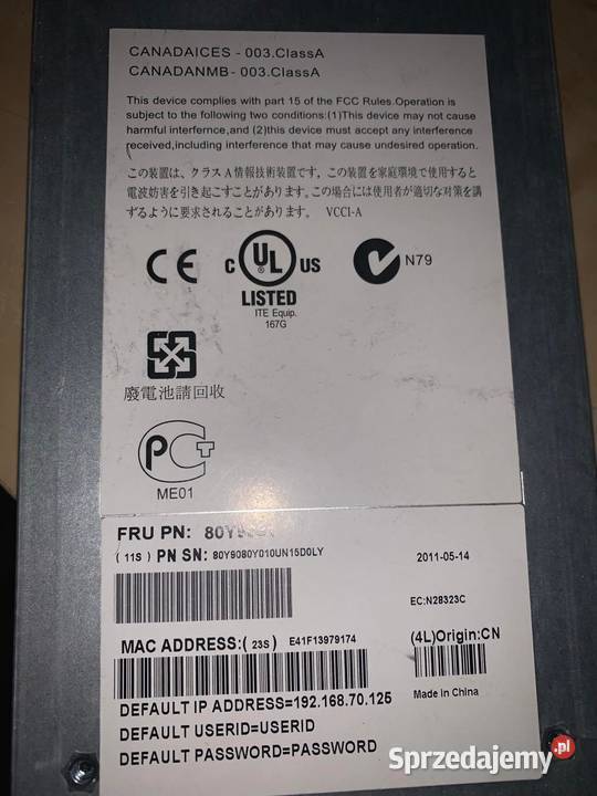 80Y9081 IBM Management Module For IBM 8852