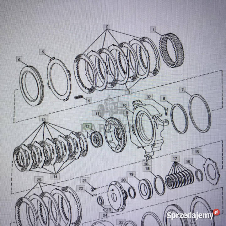 John Deere RE40456piastaJohn Deere 455547554955