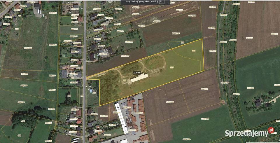 Dzialka Sprzedaż Nieruchomości Psary