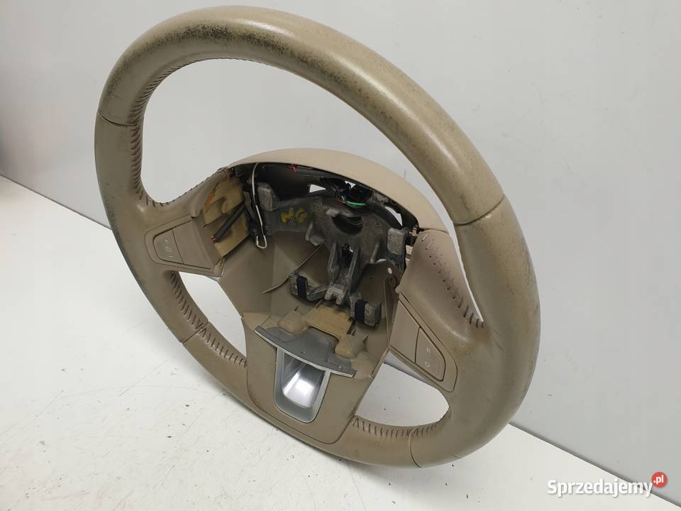Renault Laguna III SKÓRZANA KIEROWNICA Skóra osobowe Rudka