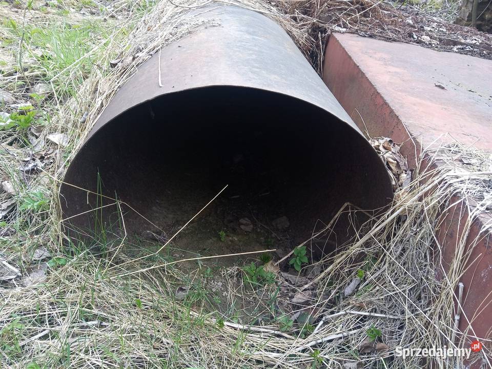 Rura stalowa fi 600mm dł 485m