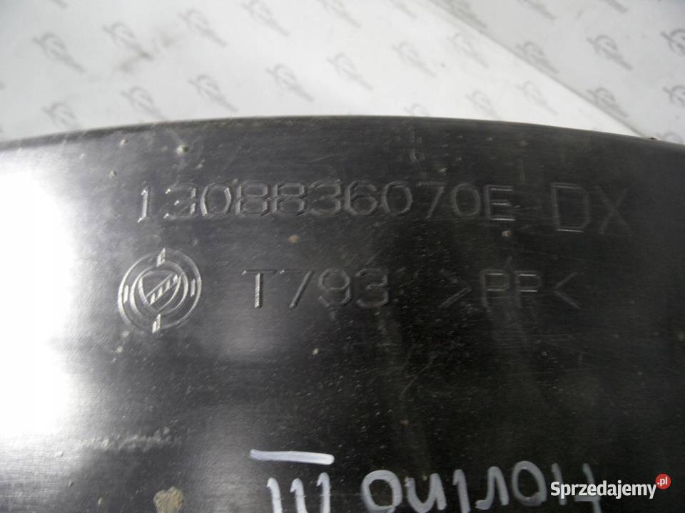 FIAT FIORINO III 13r nadkole prawy przód Nadkola