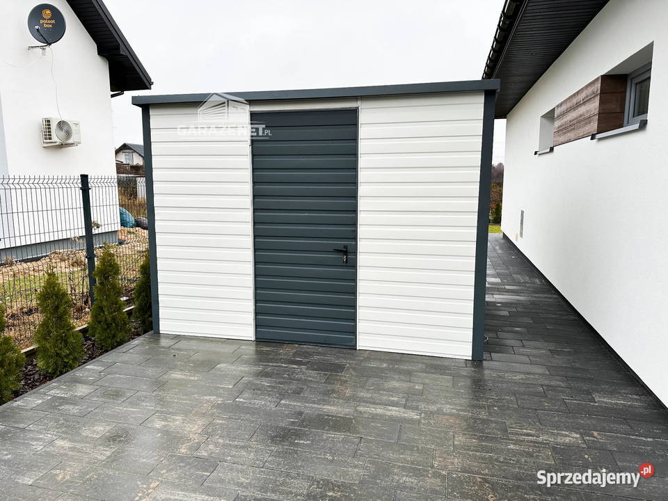 DOMEK OGRODOWY SCHOWEK GARAŻ 4m x 3 OKNO DRZWI Łapanów