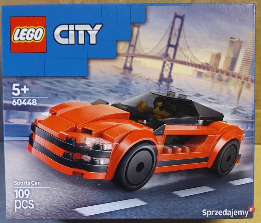 LEGO City 60448 Czerwony samochód sportowy Lego
