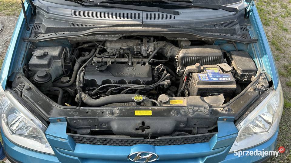 Hyundai Getz 13 GLS Sprawny technicznie Zadbany Zarejestrowany w Polsce Mońki