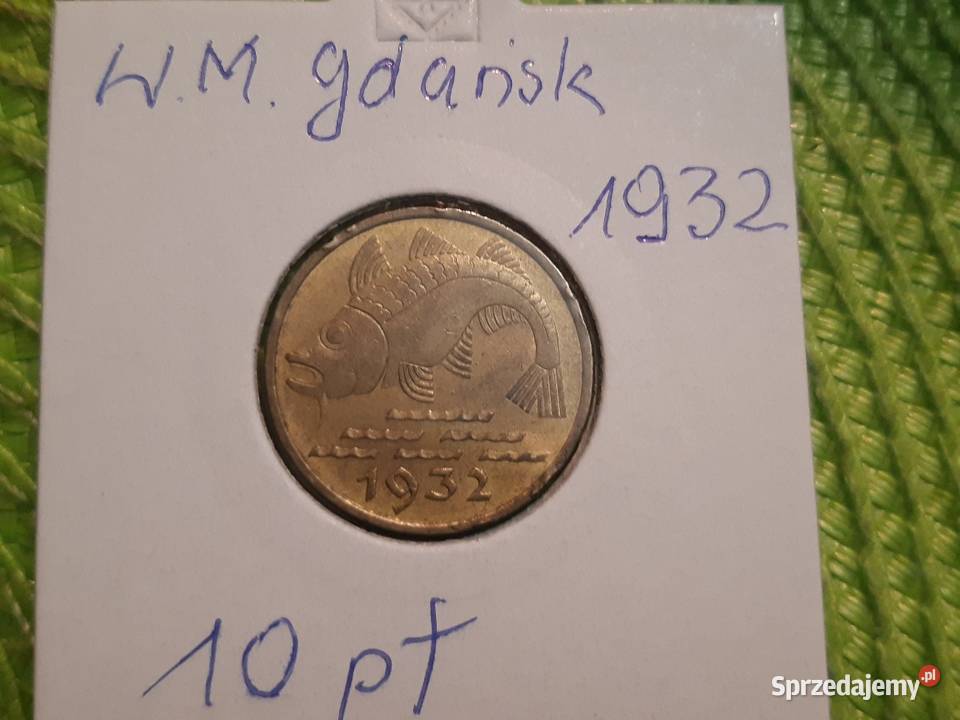 moneta Wolnego Miasta Gdańsk z 1932r