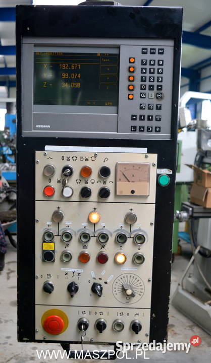 Frezarka uniwersalna FGS 5063 rb 1999 TOS KURIM Głowno sprzedam