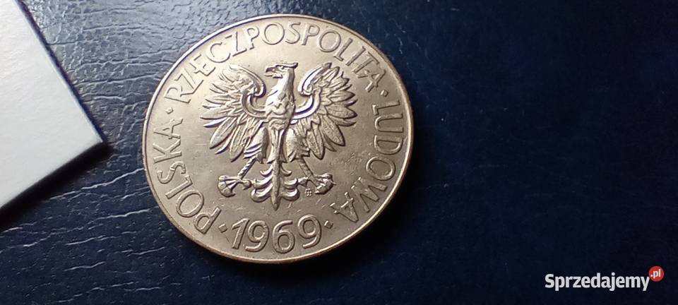 Stare monety 10 złotych 1969 Tadeusz Kościuszko Lesko