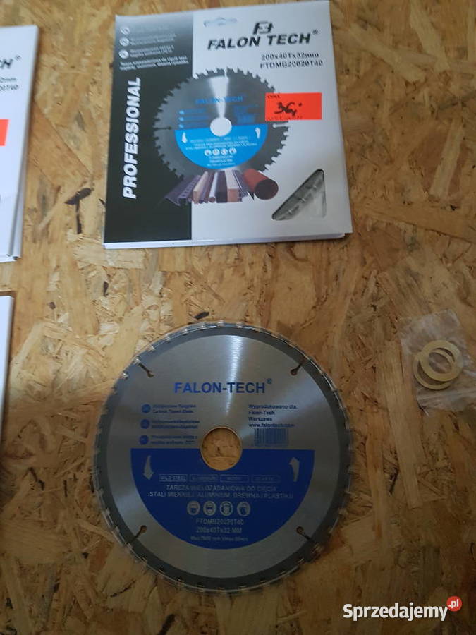 TARCZA PIŁA WIELOZADANIOWA TCT FALONTECH 200 40z wielkopolskie Głogowa