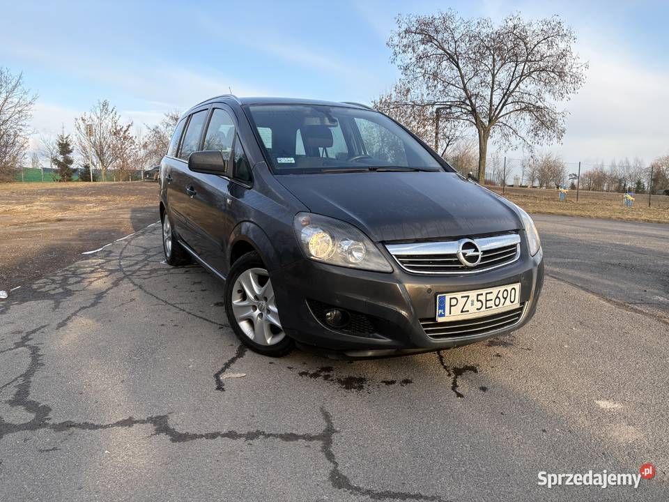 Opel Zafira B 17 CDTI 2014 7osobowa dużym Luboń