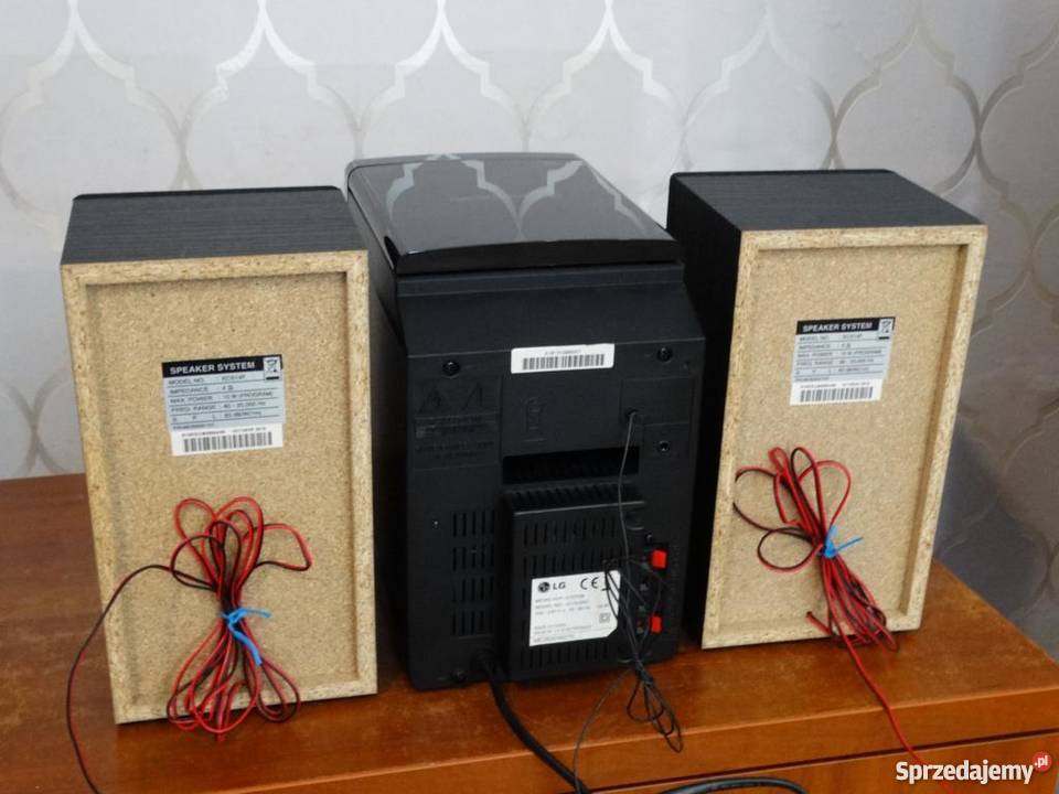 Wieża LG z kolumnami USB RDS sprawna i Jasło