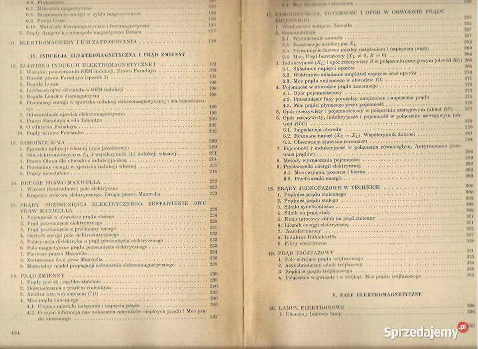 ELEKTROMAGNETYZM Aniela Wolska