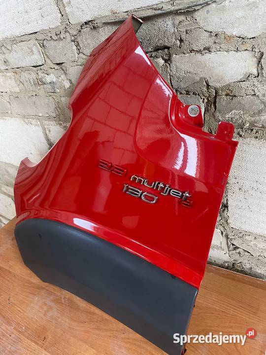 Ducato Jumper Błotnik Lewy Lift Czerwony W kolor Karoseria Poniatowa