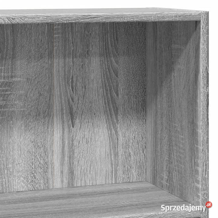 Regał na książki szary dąb sonoma 80x30x77 Warszawa