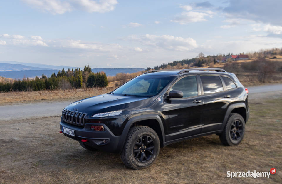 Jeep Cherokee Trailhawk 32 V6 Pentastar LIFT 2 skórzana tapicerka małopolskie