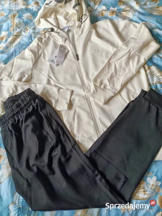 Komplet dresowy Lacoste nowy model rozmiar XL Białystok sprzedam