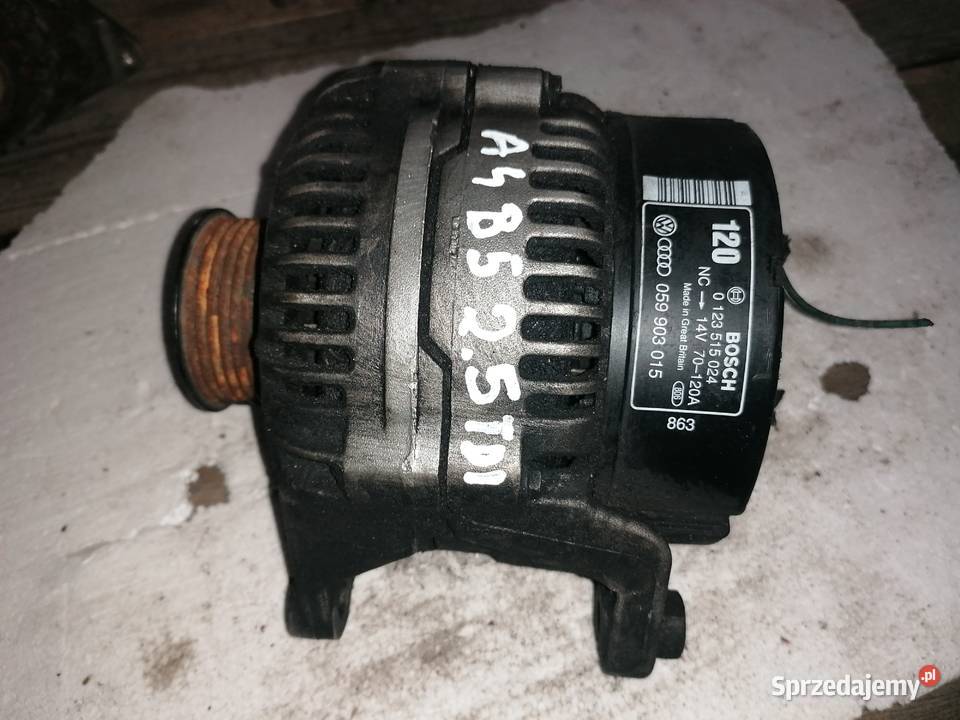 Alternator Audi A4 B5 25TDI Wisznice