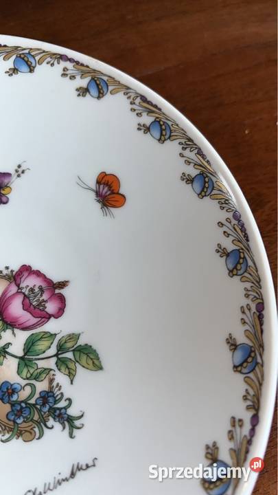 Patera dekoracyjne Hutschenreuther Róg obfitości Gdańsk