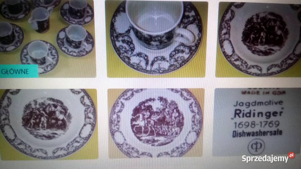 Serwis unikatowy obiadowy sprzedam