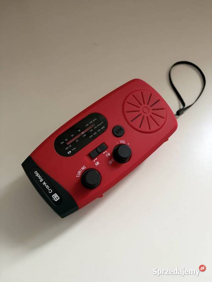 Zestaw Survivalowy radio solarne lampa czołowa Praszka