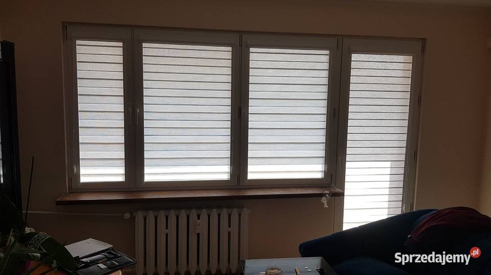 Rolety wewnętrzne zwykłe i rolety dzień noc Krosno