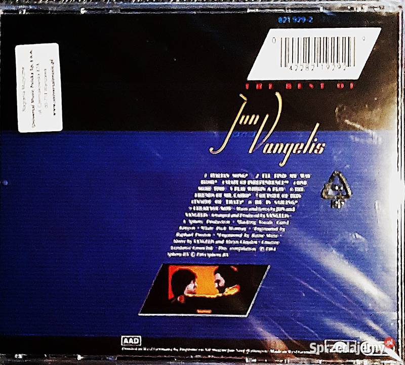 Nowa płytę CD John and Vangelis The Best Nowa Katowice