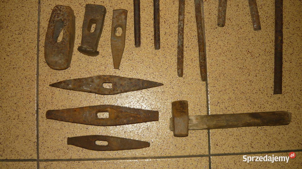 Narzędzia kowalskie szczypce młotki kleszcze Pozostałe Sokółka