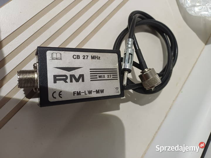 RM MIX27 spliter antenowy FM do anteny CB 2w1 sprzedam