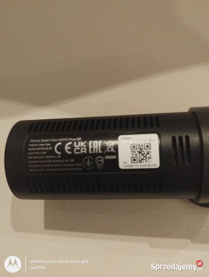 Wideorejestrator 70mai M310 2K plus mazowieckie