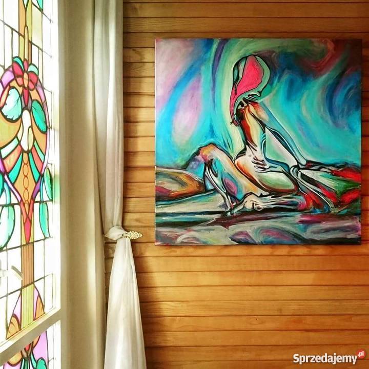 obraz akrylowy 80 80 akryl Antyki, Sztuka, Kolekcje