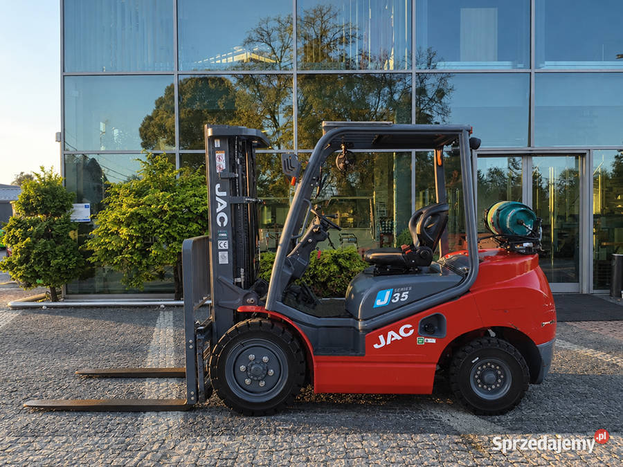 Wózek widłowy JAC CPQYD35 triplex 45 m 35 t lpg gaz Motoryzacja małopolskie sprzedam